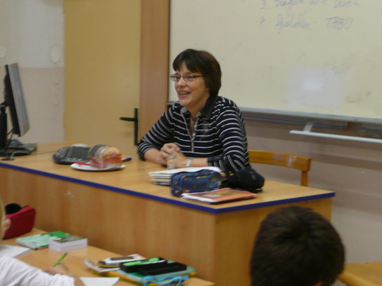 Frau Klockner in TA