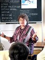 Marie Kořínková přednáší (Zdroj: DeníkMilena Jínová) Marie Kořínková přednáší (Zdroj: DeníkMilena Jínová)